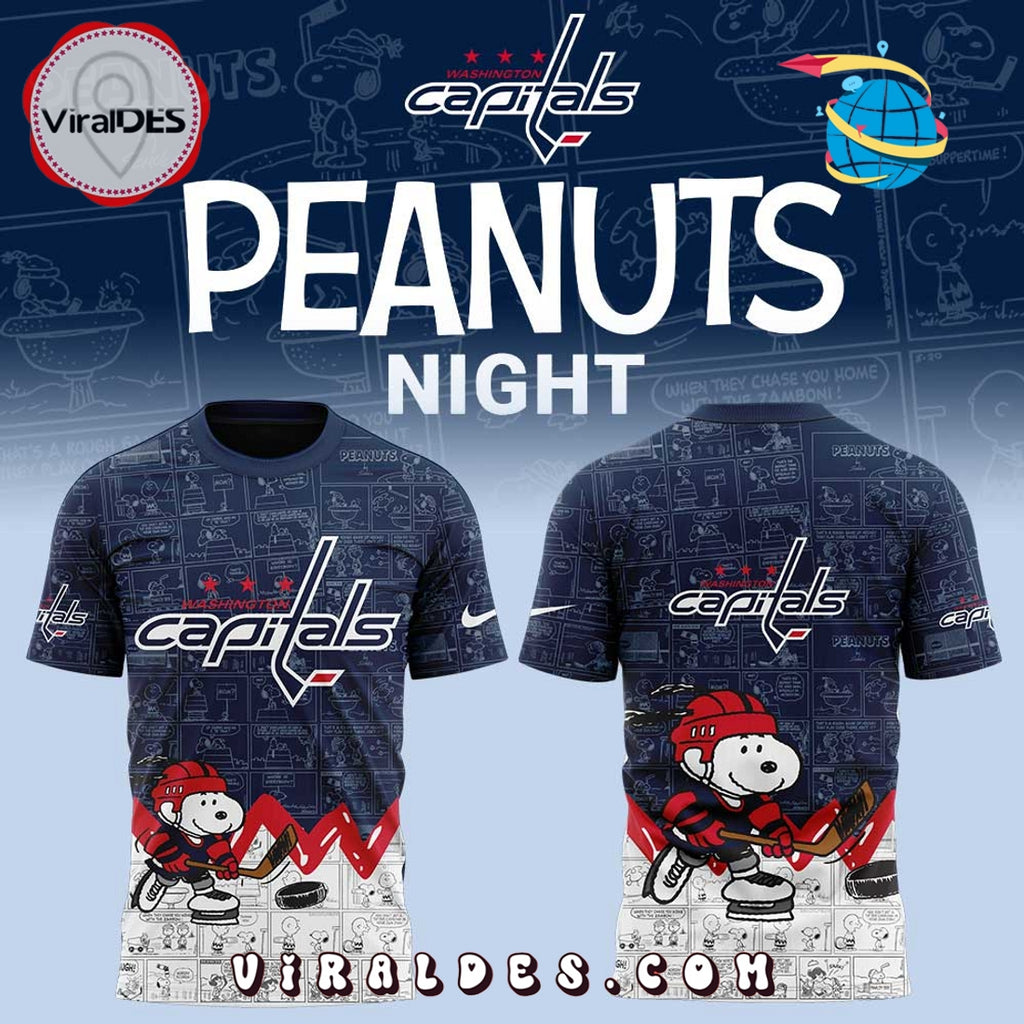 Washington Capitals Anniversary of Peanuts Hoodie