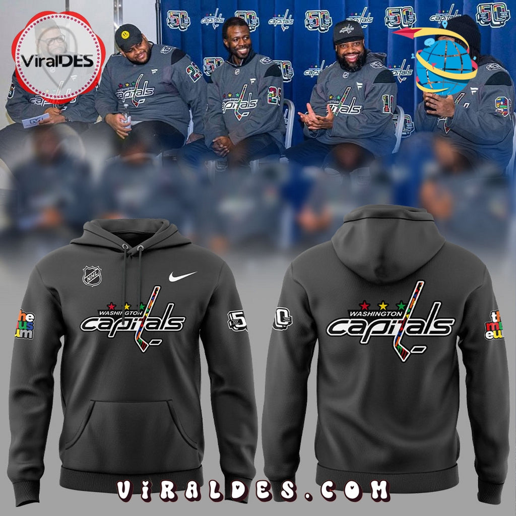 Washington Capitals Black History Month Hoodie