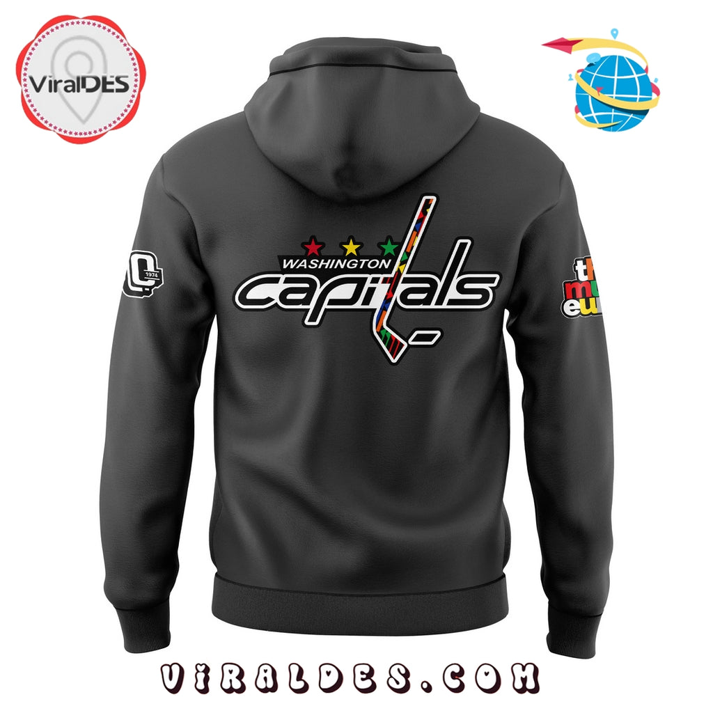 Washington Capitals Black History Month Hoodie