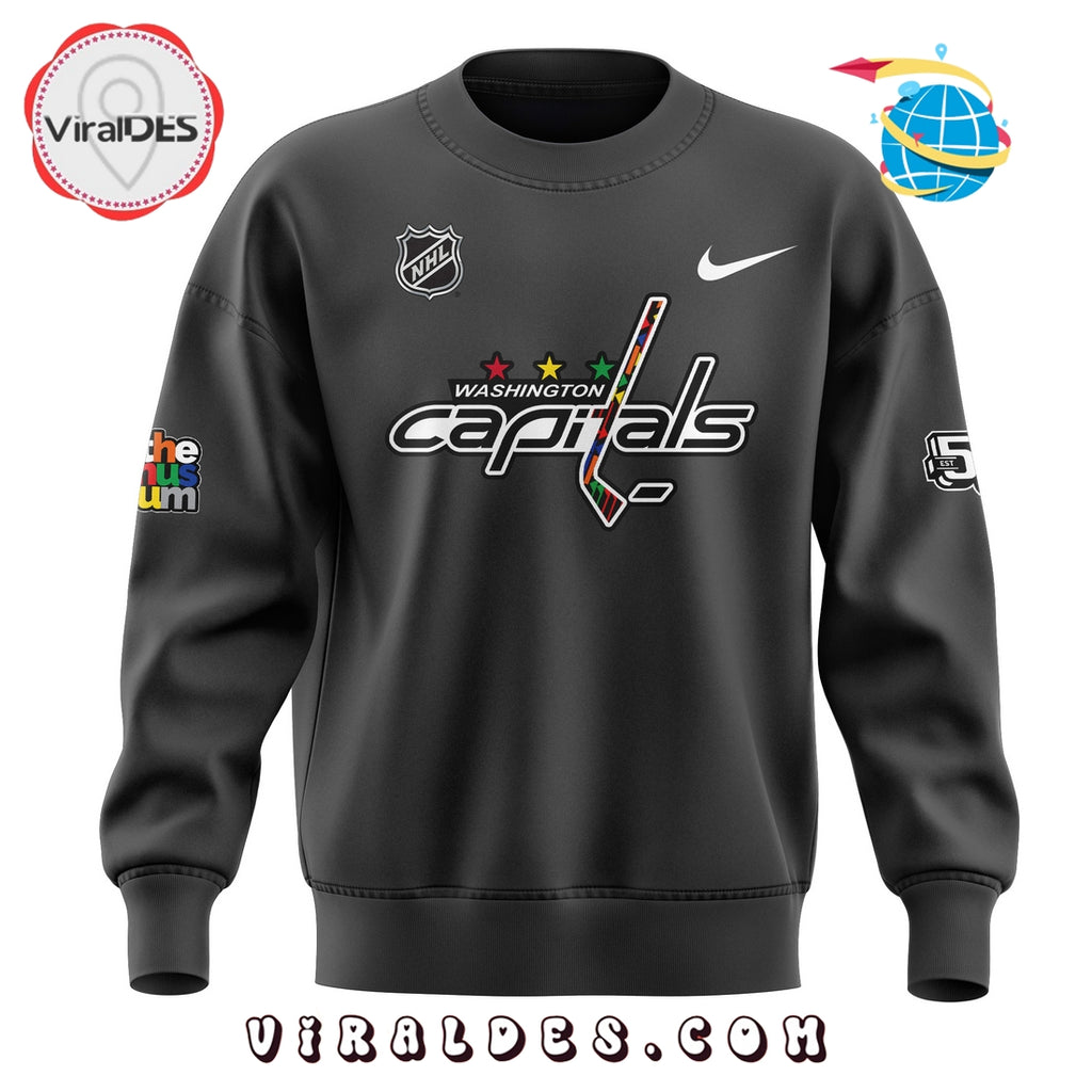 Washington Capitals Black History Month Hoodie