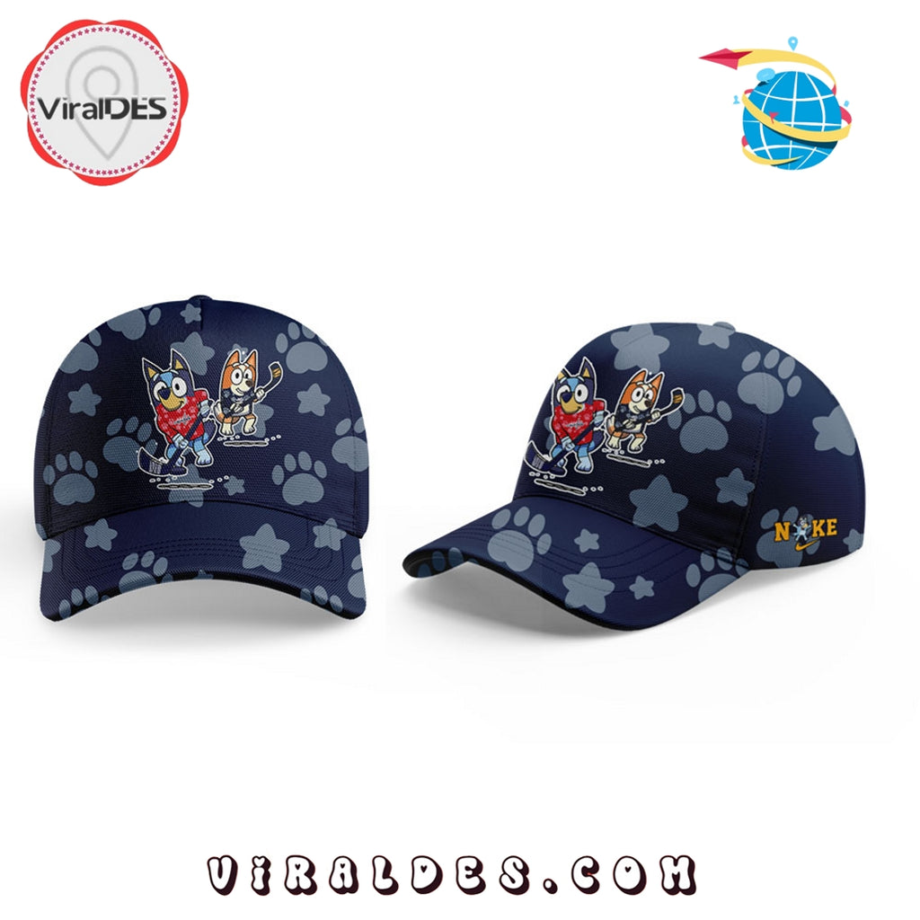 Washington Capitals Bluey and Bingo 2025 Cap