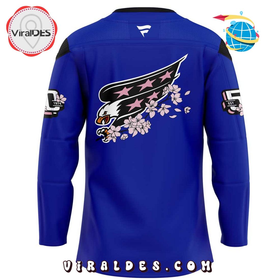 Washington Capitals Cherry Blossom Hockey Jersey