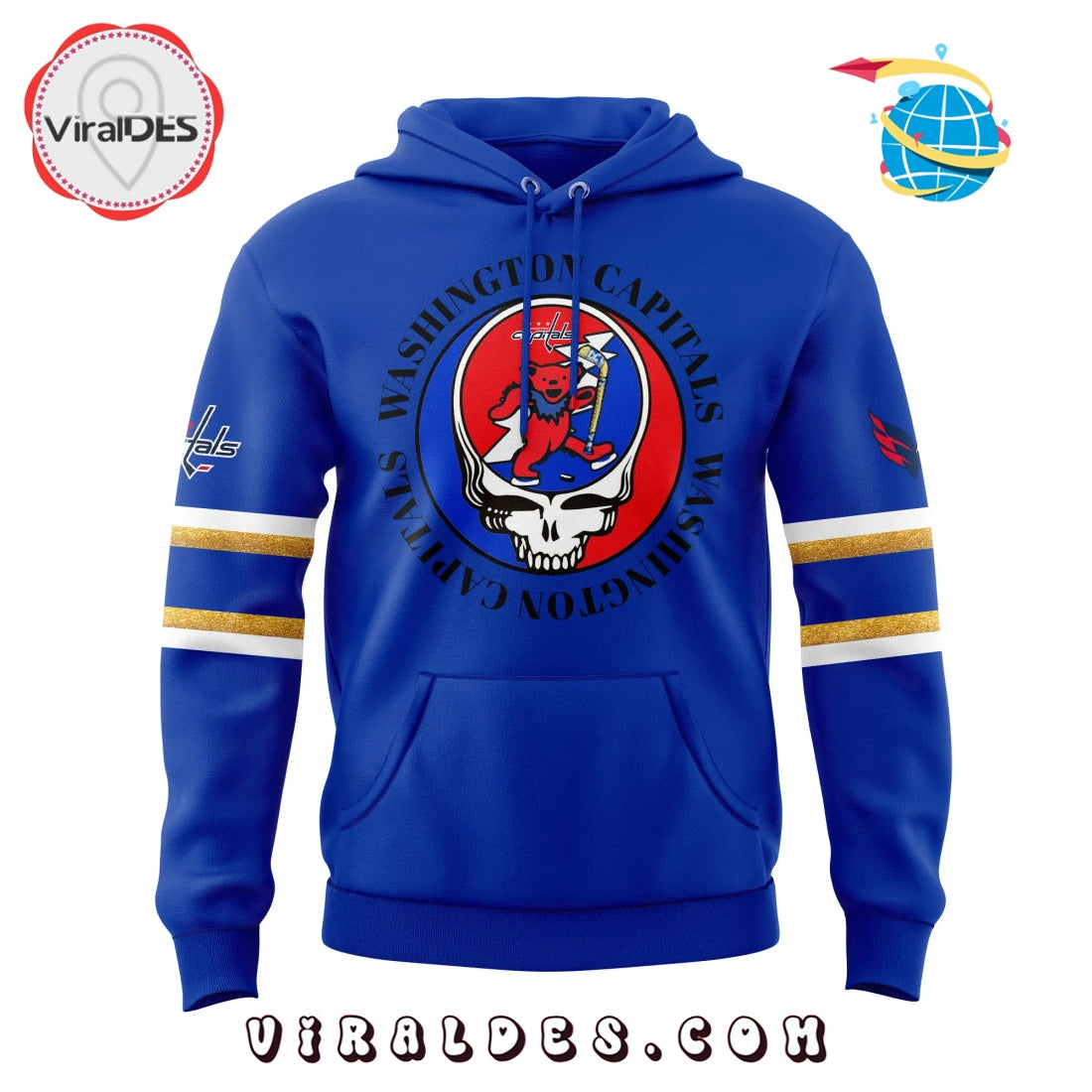 Washington Capitals Grateful Dead Night Hoodie