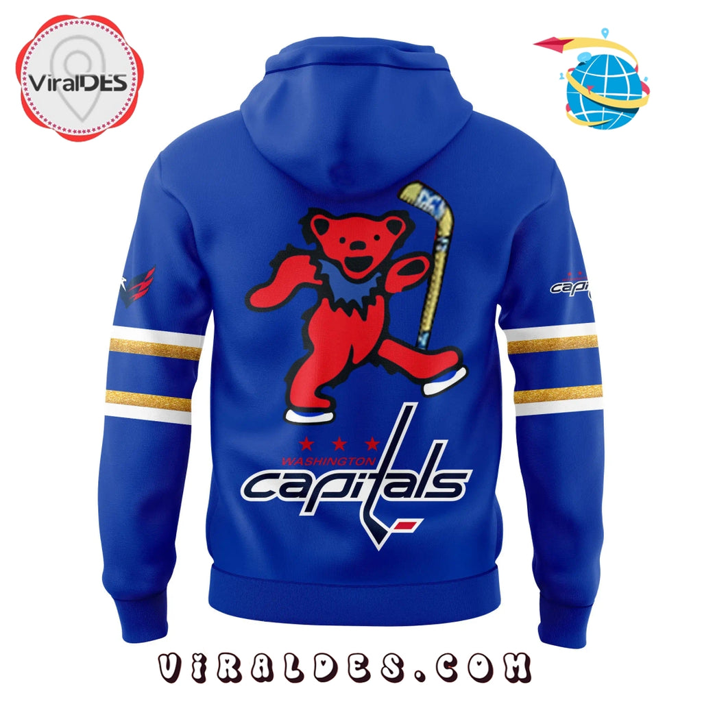Washington Capitals Grateful Dead Night Hoodie