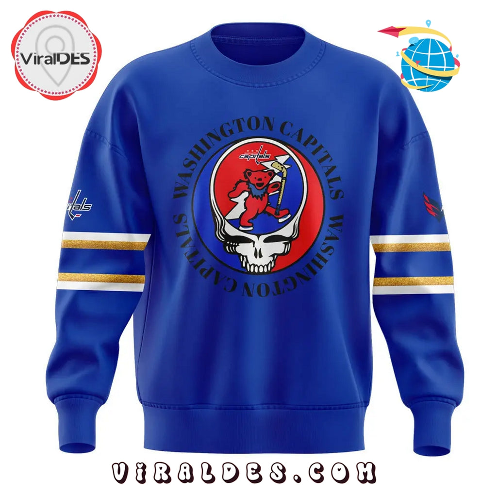 Washington Capitals Grateful Dead Night Hoodie
