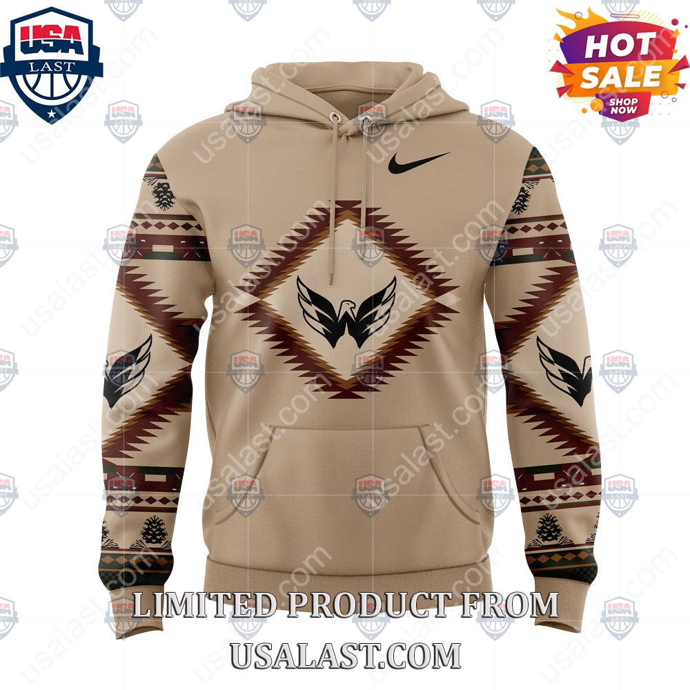 Washington Capitals NHL Native American Heritage Month Hoodie