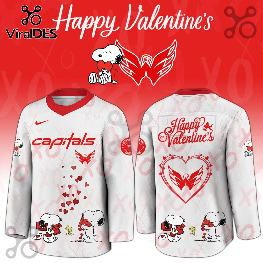 Washington Capitals NHL x Valentine Limited Edition Jersey