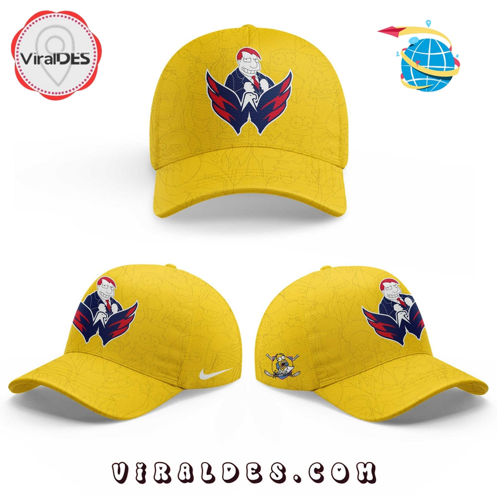 Washington Capitals x Simpsons Series Cap