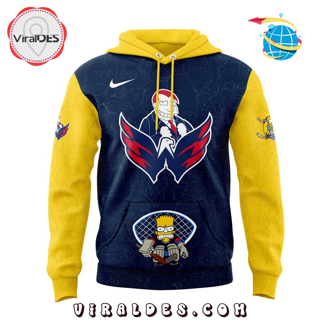 Washington Capitals x Simpsons Series Hoodie