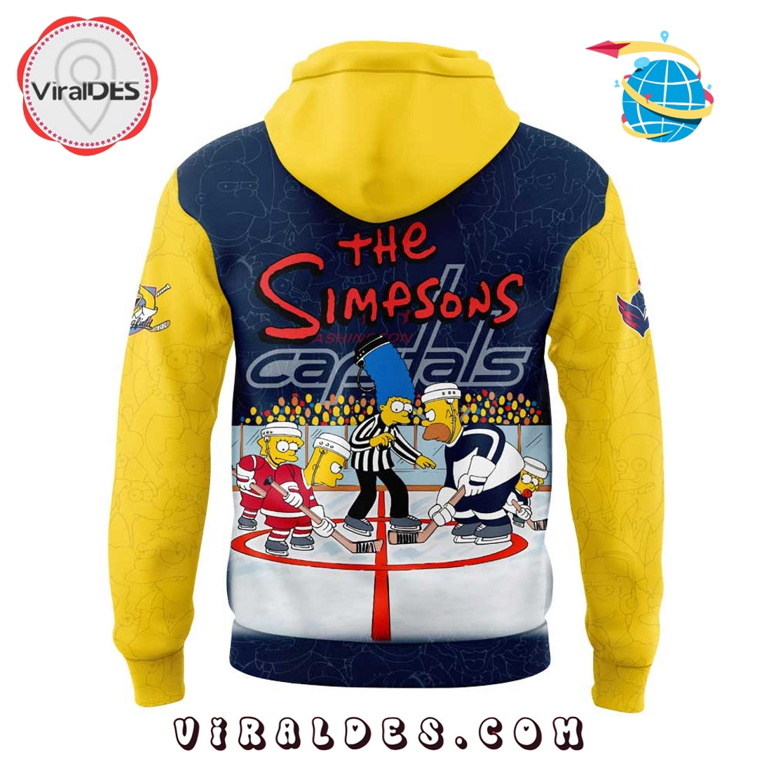 Washington Capitals x Simpsons Series Hoodie