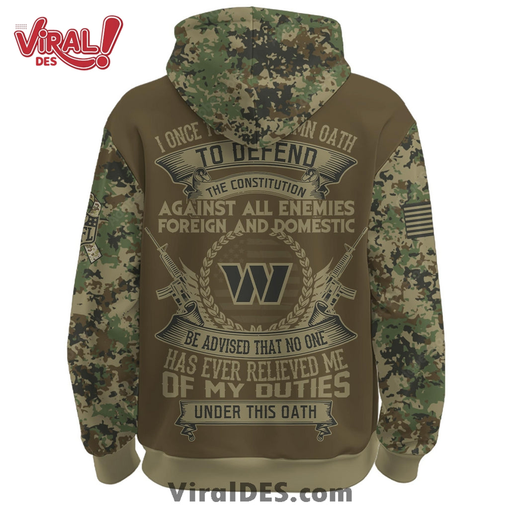 Washington Commanders Salute to Service Limited Editions Hoodie