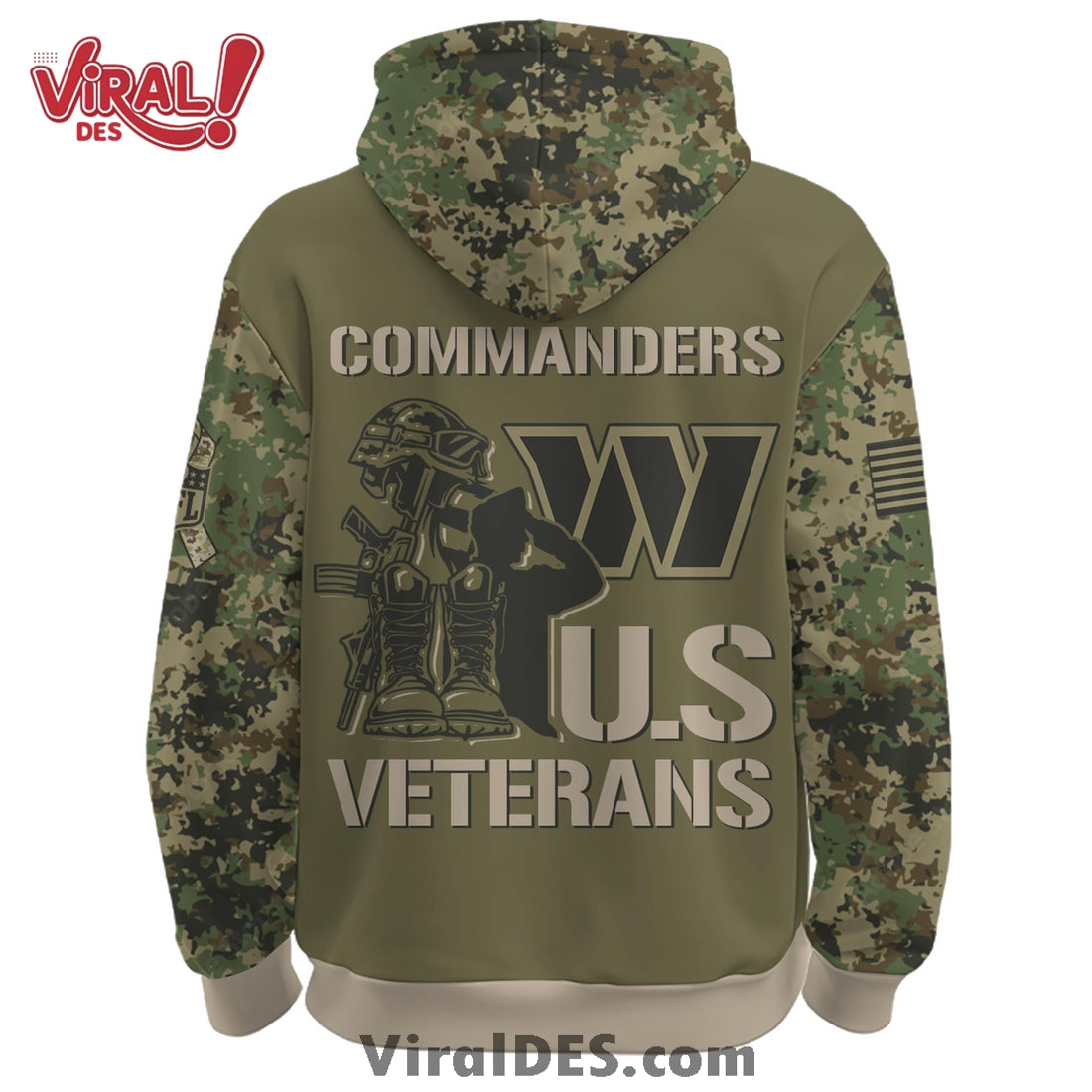 Washington Commanders Veteran Day 2025 Hoodie Limited Edions