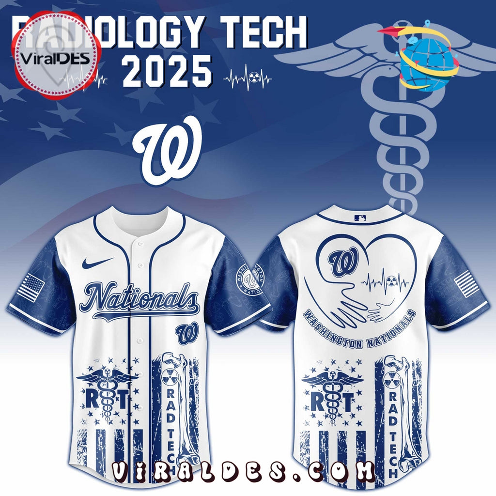 Washington Nationals MLB x Radiology Tech Night 2025 Jersey