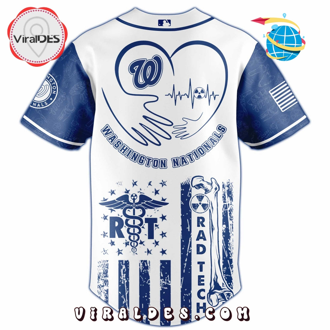 Washington Nationals MLB x Radiology Tech Night 2025 Jersey