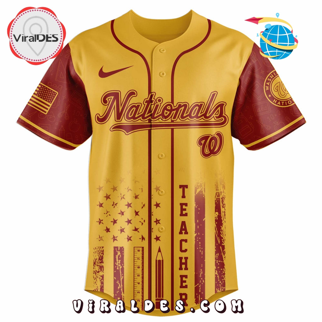 Washington Nationals MLB x Teacher Appreciation Day Jersey