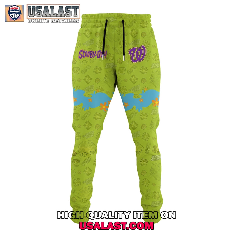 Washington Nationals Scooby Doo Night 3D Hoodie Set