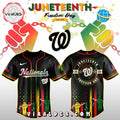 Washington Nationals x 2025 Juneteenth Day Jersey
