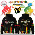 Washington Nationals x 2025 Juneteenth Freedom Day Hoodie, Long Pants