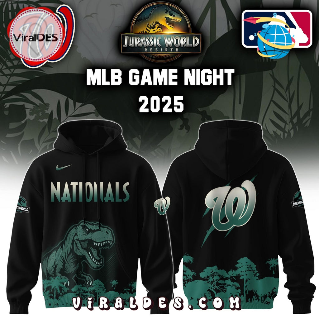 Washington Nationals x Jurassic World Hoodie, Long Pants