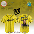 Washington Nationals x Post Malone Tour 2025 Baseball Jersey