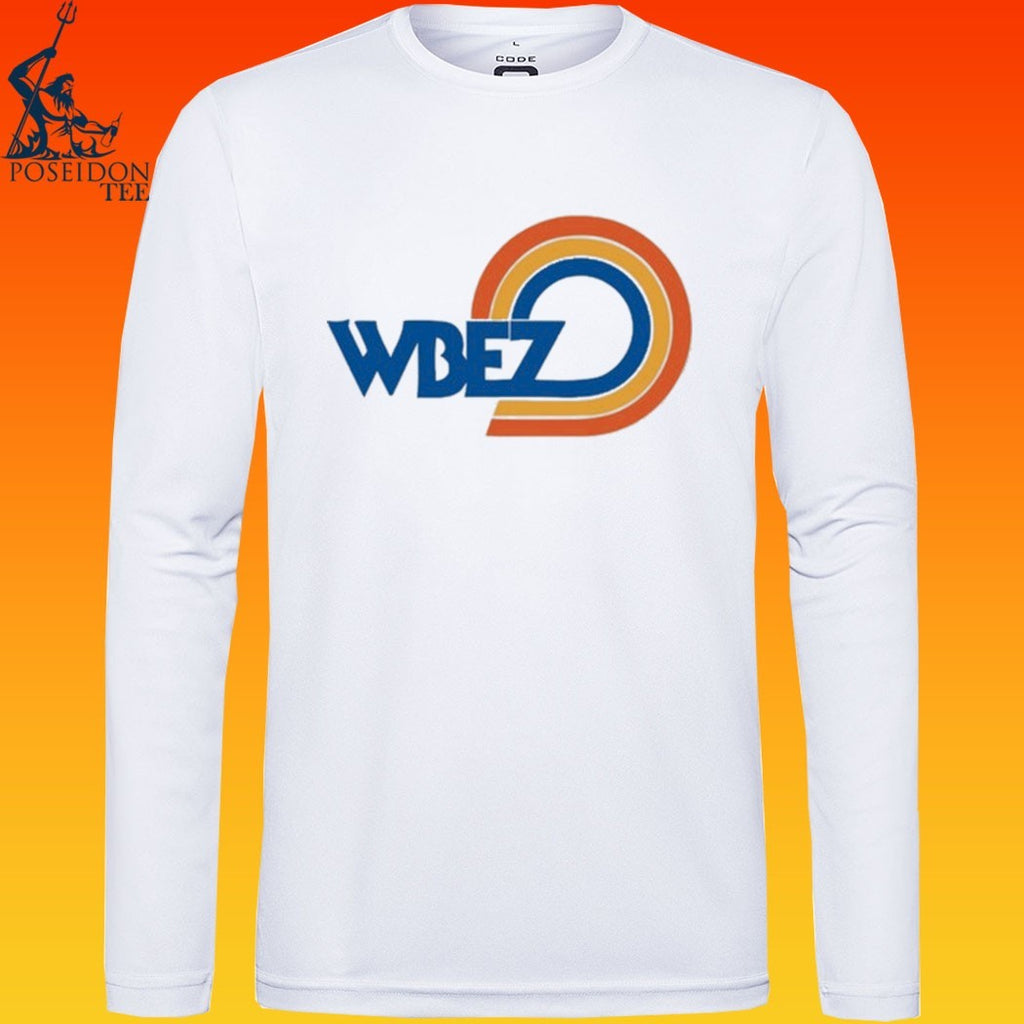 Wbez Vintage Logo White Ringer T-shirt