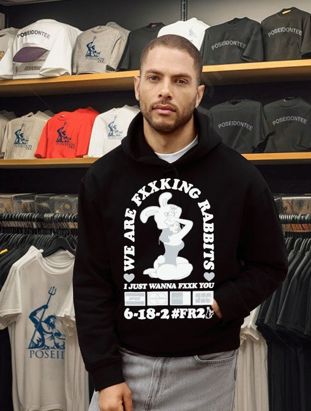 We Fxxking Rabbits I Just Wanna Fxxk You 6-18-2 #fr2 T-shirt