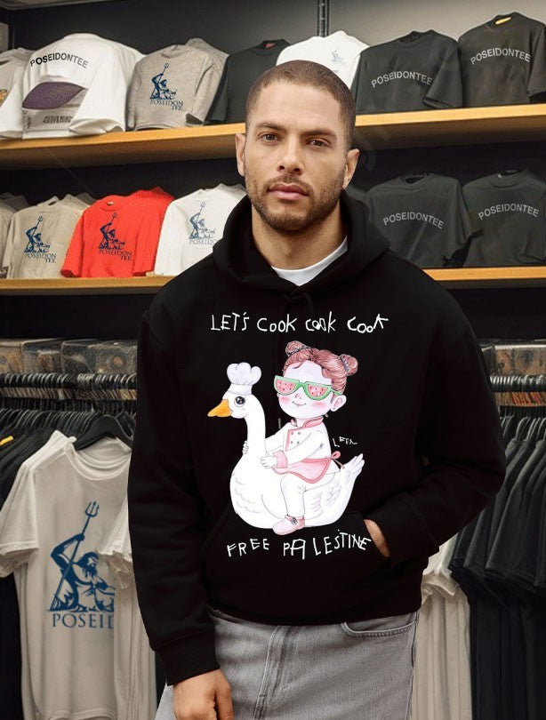 Wear The Peace Let’s Cook Free Palestine T-shirt