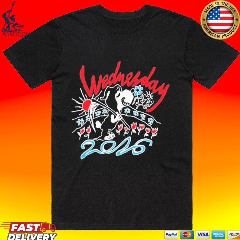Wednesday Band Tour 2026 T-shirt