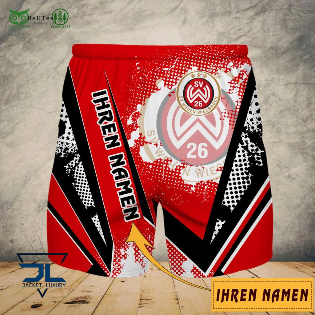 Wehen Wiesbaden Bundesliga Ihren Namen 3D Hoodie Shirt Polo