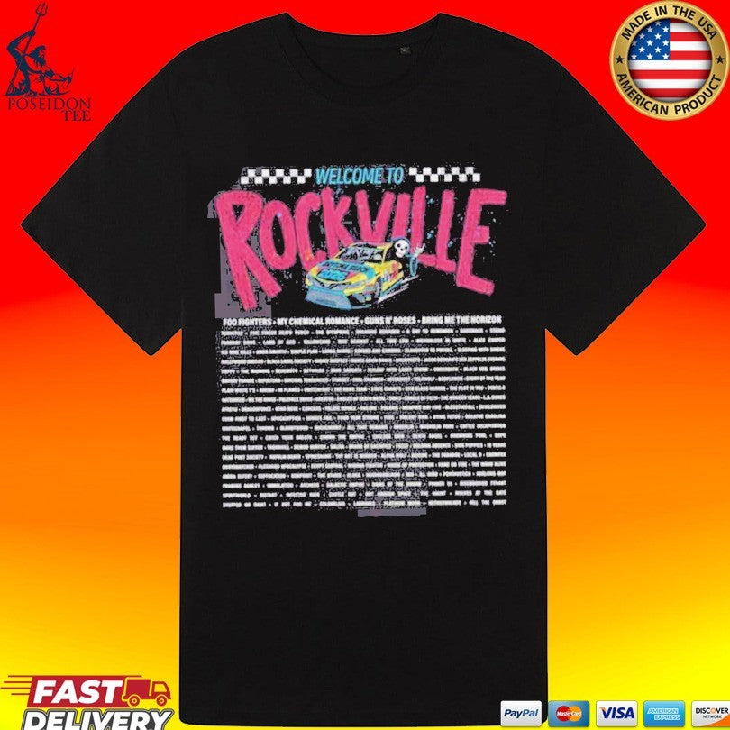 Welcome To Rockville Daytona Beach FL On May 7 To 10 2026 Devil Horn T-shirt