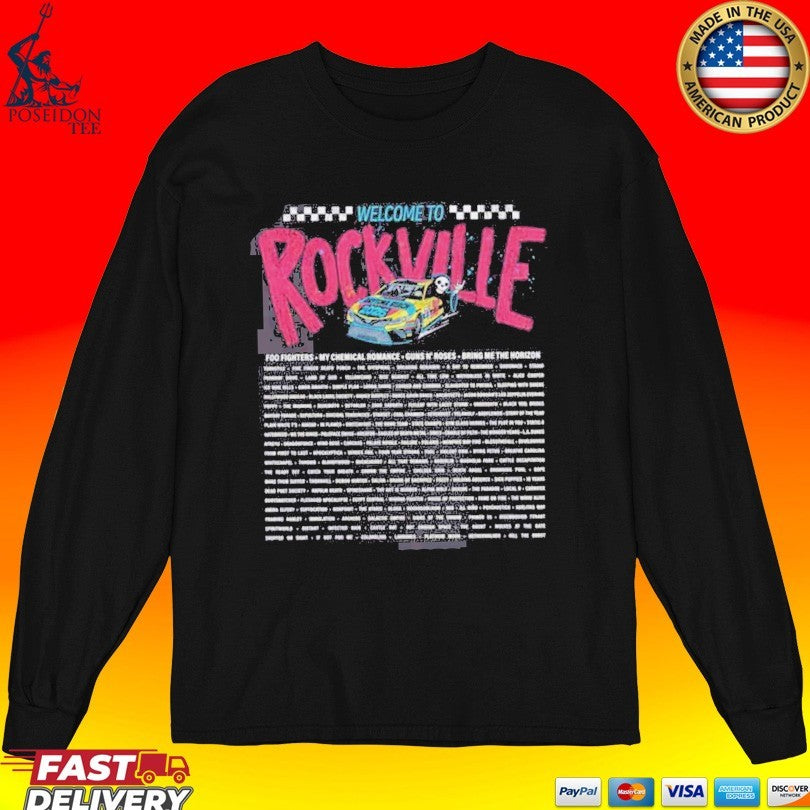 Welcome To Rockville Daytona Beach FL On May 7 To 10 2026 Devil Horn T-shirt