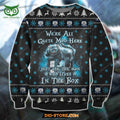 Were All Quite Mad Here Alice In Wonderland 3d Print Ugly Christmas Sweater Sweatshirt Christmas
