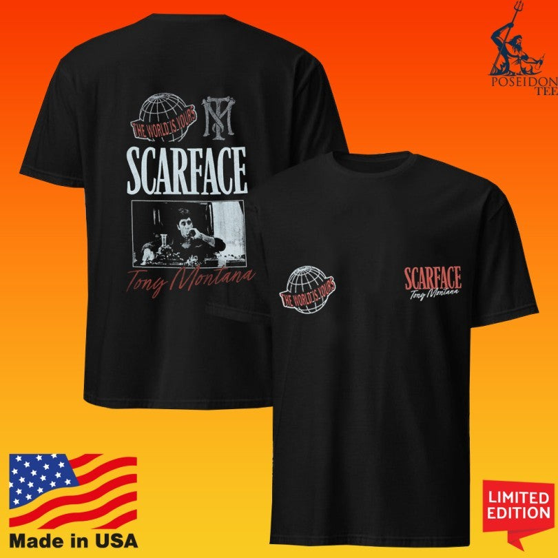 West49 The World Is Yours Scarface Tony Montana T-shirt