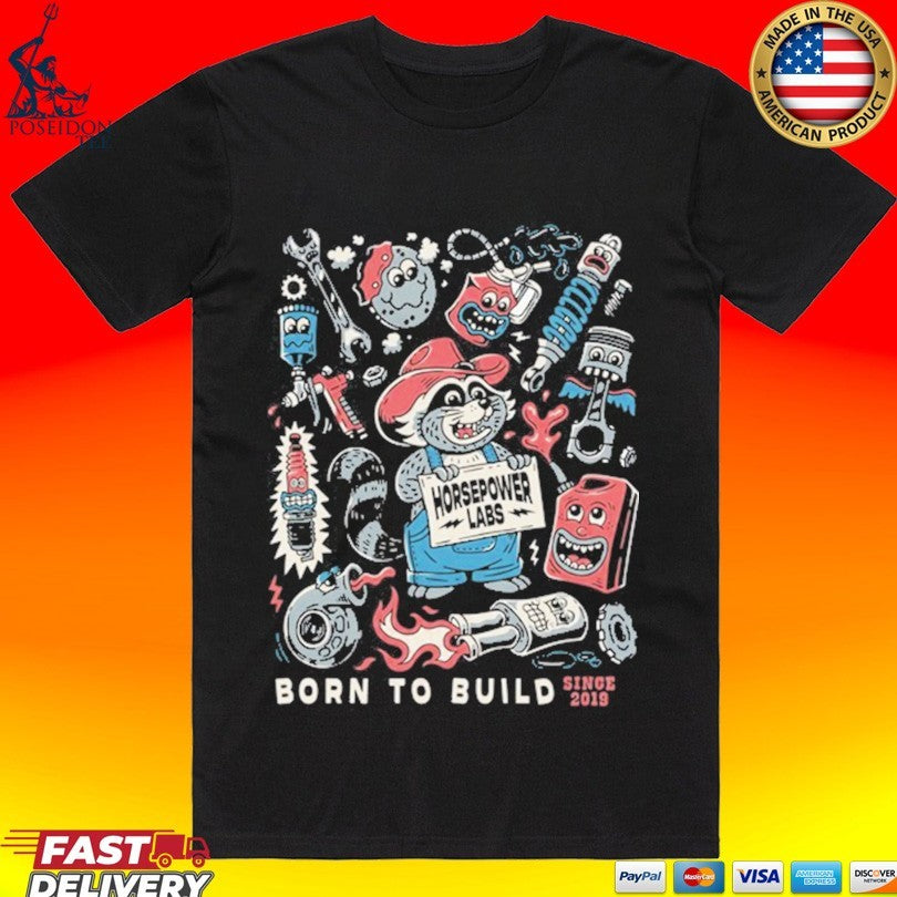 Westen Champlin Born To Build Since 2019 T-shirt