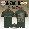 Western Bulldogs x Anzac Day Limited Edition Polo, Cap