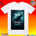 Whale Realm Cinematic Animal Art T-shirt
