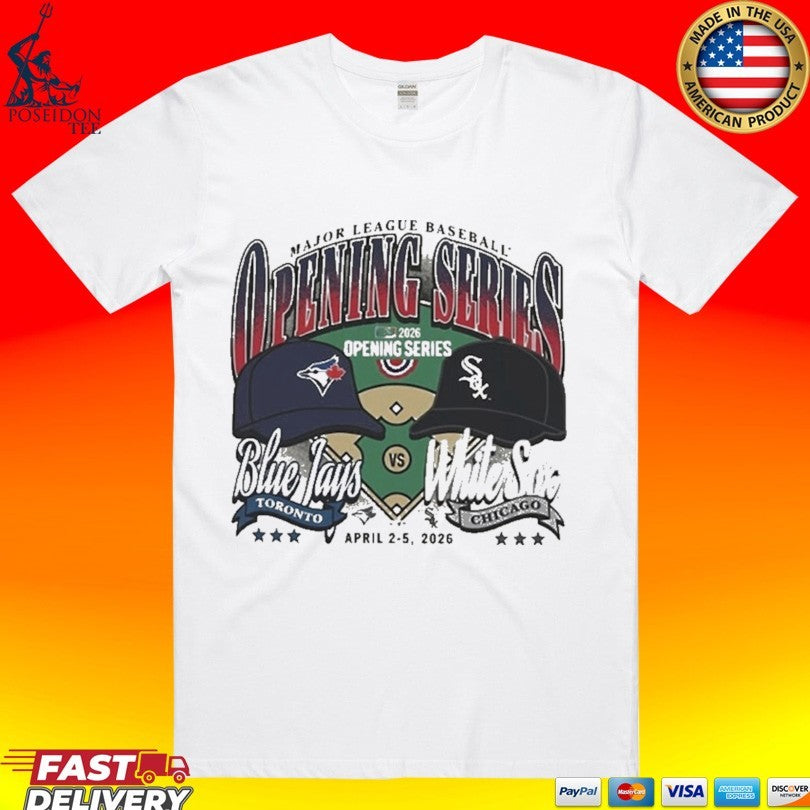 White Sox Vs Blue Jays Opening Day 2026 T-shirt
