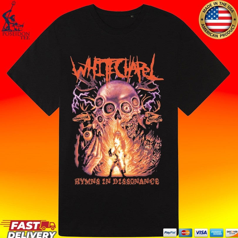 Whitechapel Hymns In Dissonance Album T-shirt