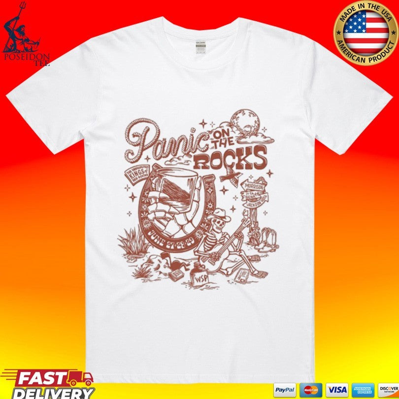 Widespread Panic At Red Rocks June 27-29, 2026 Event T-shirt