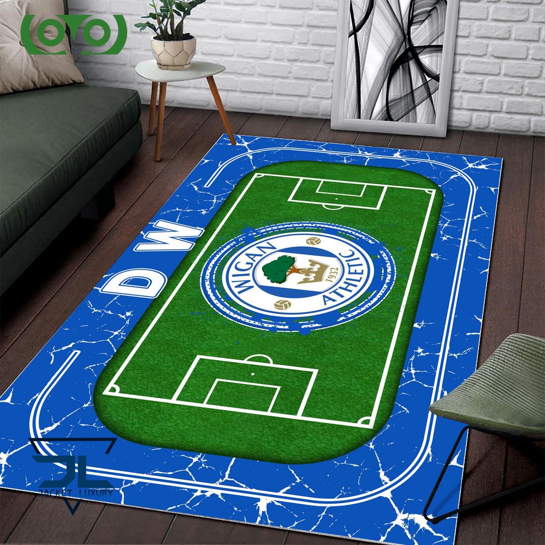 Wigan Athletic EFL Championship Carpet Rug