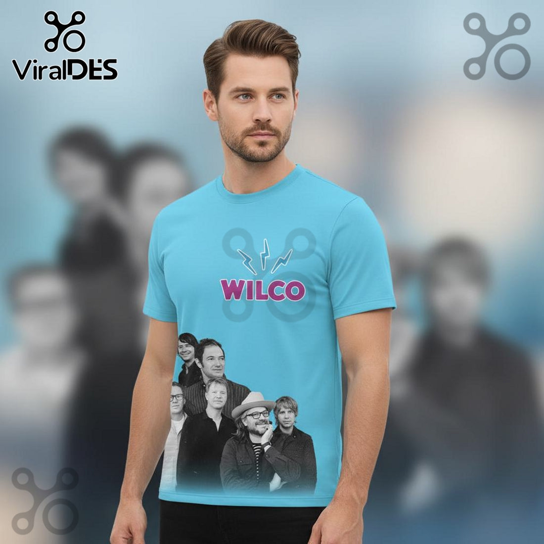 Wilco Rock Band Limited Edition 3D T-Shirt