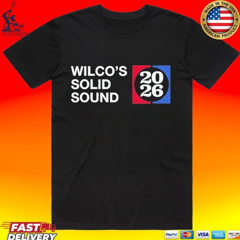 Wilco Solid Sound 2026 Finish Line T-shirt