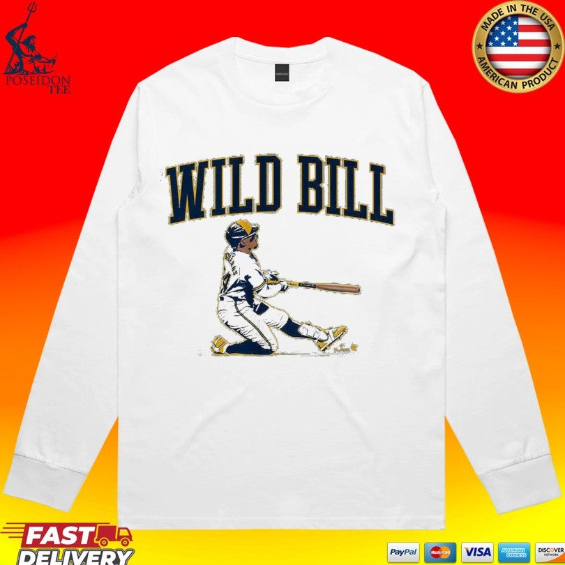 William Contreras Watch It Go Wild Bill T-shirt