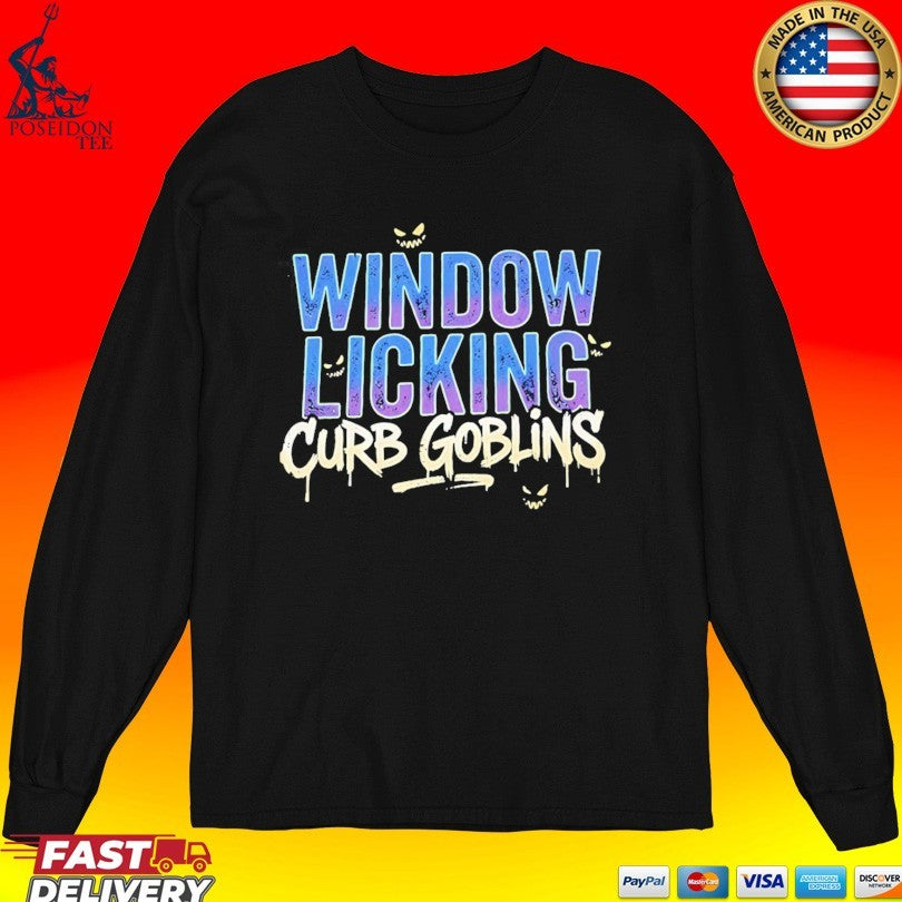 Window Licking Curb Goblins T-shirt