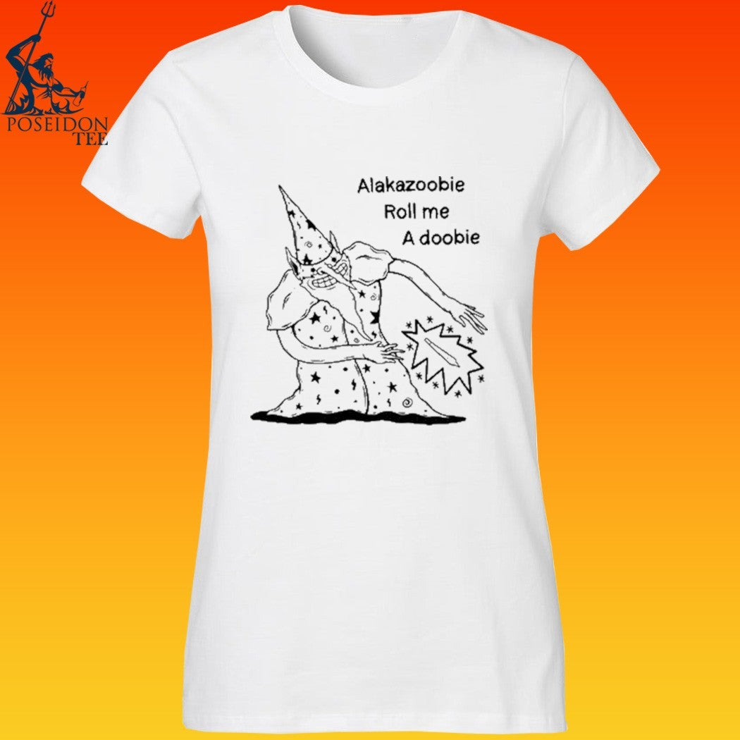 Wizard Meme Alakazoobie Roll Me A Doobie T-shirt