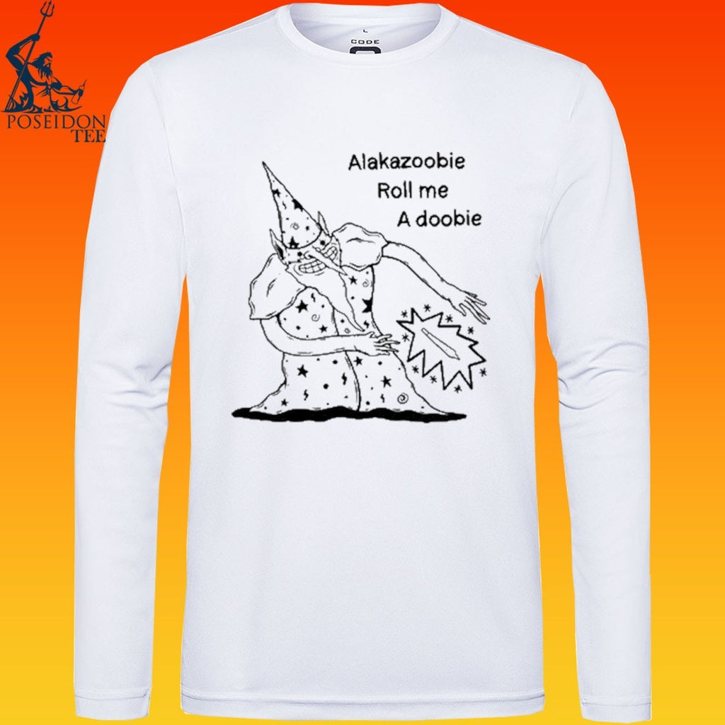Wizard Meme Alakazoobie Roll Me A Doobie T-shirt