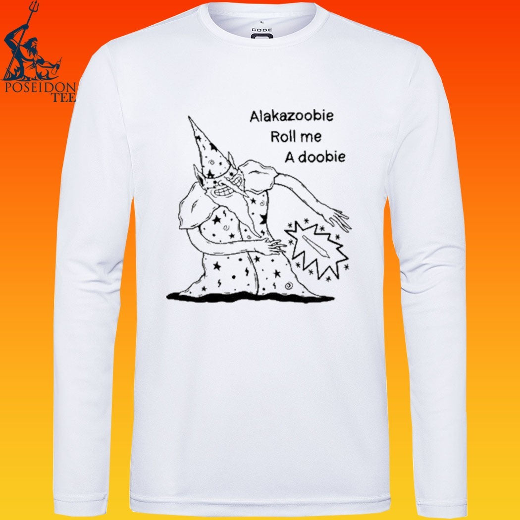 Wizard Meme Alakazoobie Roll Me A Doobie T-shirt