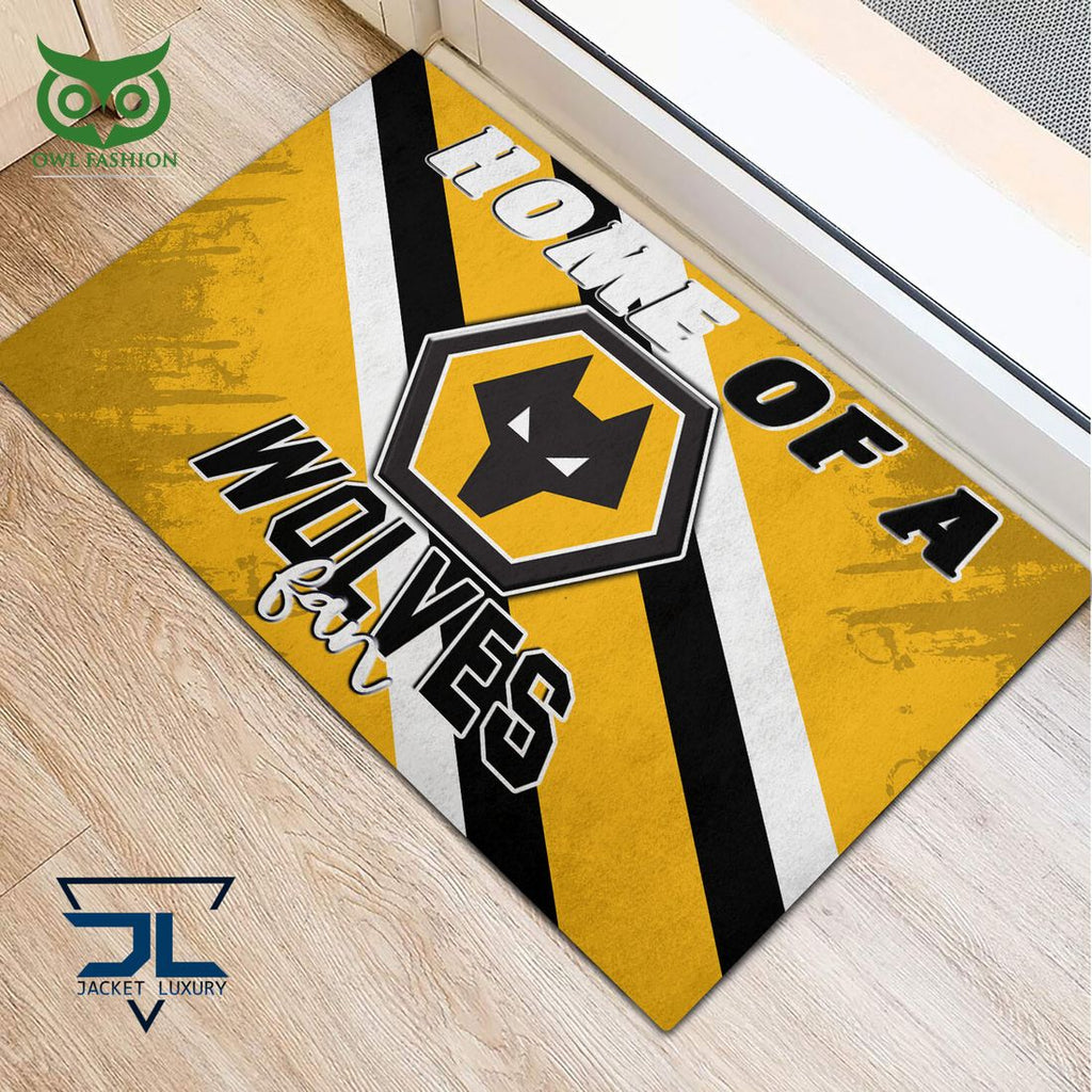 Wolverhampton Wanderers F.C Premier League Custom Doormat