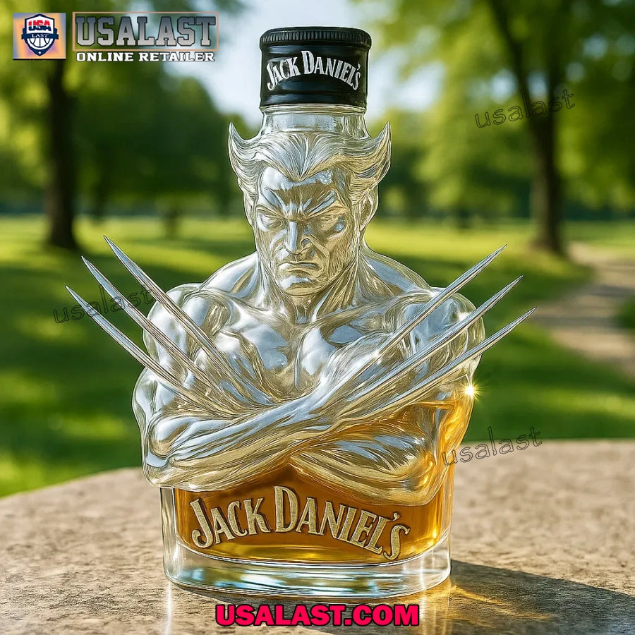 Wolverine Whiskey Bottle