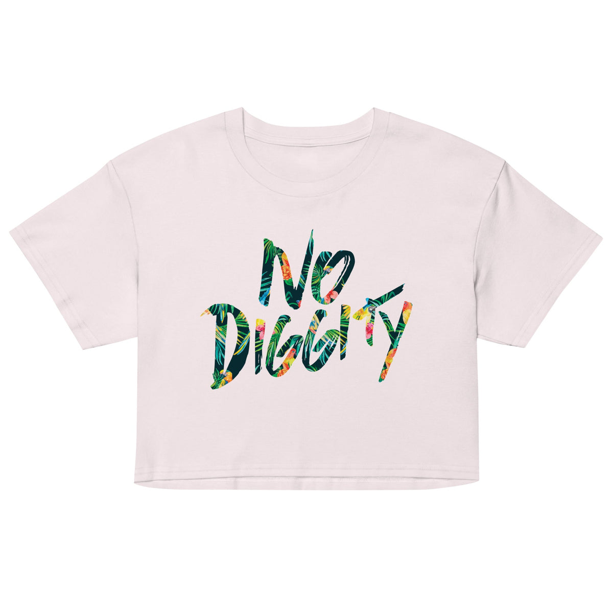 No Diggity Women's Crop Tee